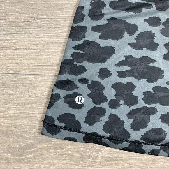 Lululemon Meshed Up Tank Top Mini Pop Stripe Heathered Slate Black  Size 4 - Picture 11 of 13